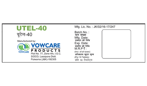 Utel 40 Tablet image