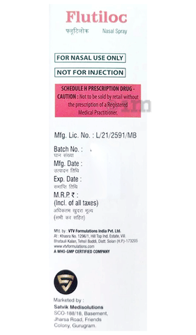 Flutiloc Nasal Spray image