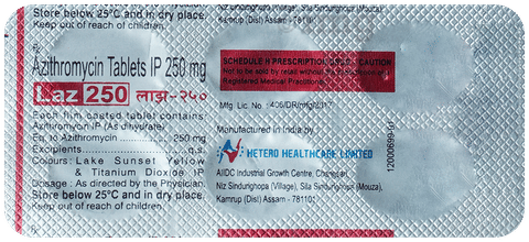 Laz 250mg Tablet image Laz 250mg Tablet image