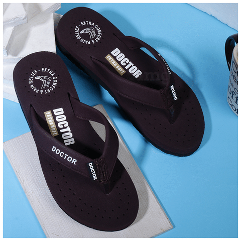 DOCTOR EXTRA SOFT Doctor Ortho Slippers for Women. - Teel-nttc.com.vn