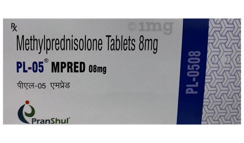 PL 05 Mpred 08mg Tablet image PL 05 Mpred 08mg Tablet image