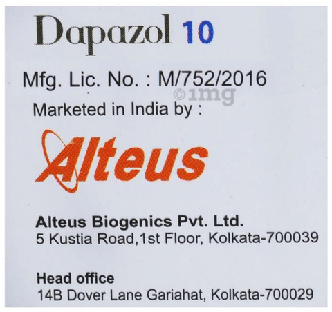Dapazol 10 Tablet image