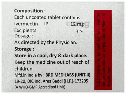 Iverlast 12 Tablet image