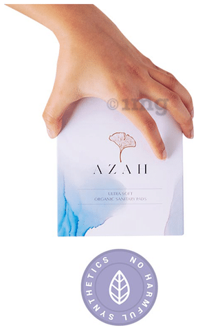 Azah Ultra Soft Organic Sanitary Pads(20 Regular + 20 XL): Buy box of 40.0  pads at best price in India