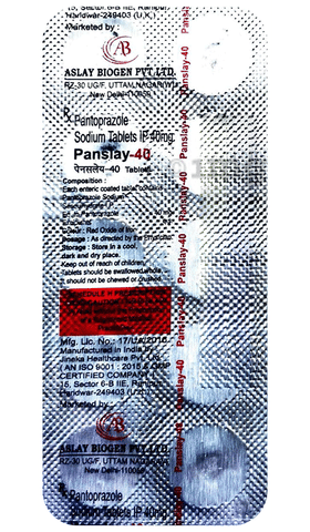 Panslay 40 Tablet image