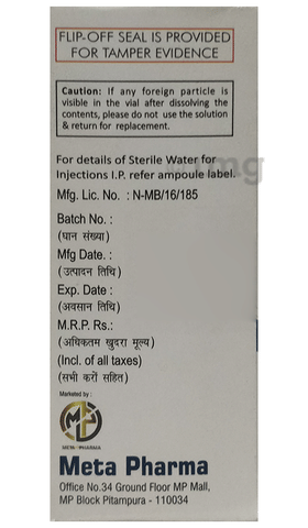 Metazox-S Injection image