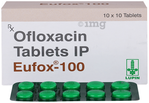एयूफोक्स 100mg टैबलेट image