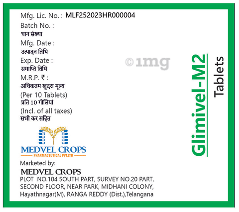 Glimivel-M2 Tablet PR image