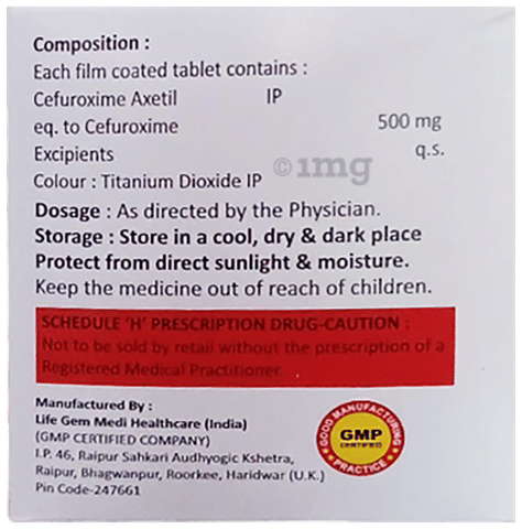 Cizfix 500 Tablet image