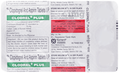 Clodrel Plus Tablet image Clodrel Plus Tablet image
