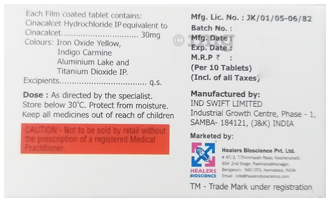 Cinnima 30 Tablet image