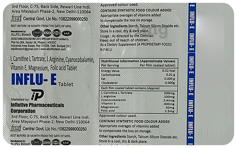 Influ-E Tablet (10 Each) image