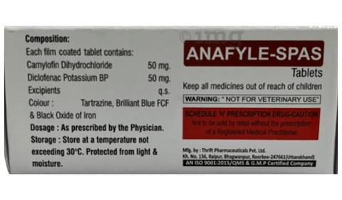 Anafyle-Spas Tablet image