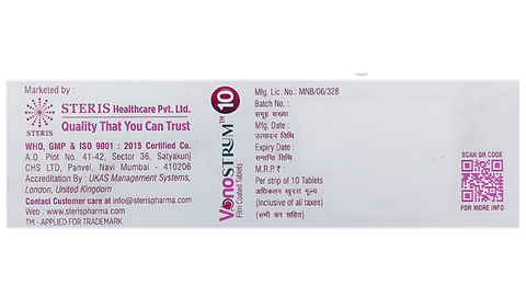Vonostrum 10 Tablet image