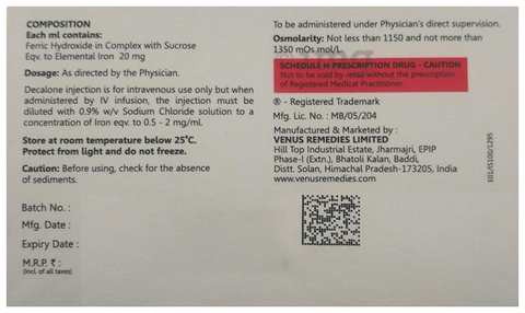 Decalone Injection image