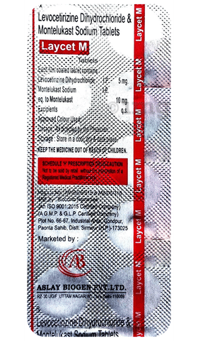 Laycet M Tablet image