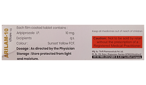 Arilam 10 Tablet image