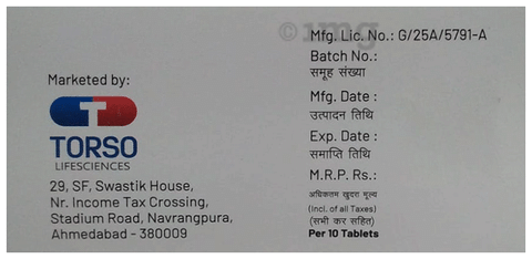 Tosovap Tablet