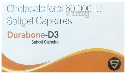 Durabone-D3 Softgel Capsule image Durabone-D3 Softgel Capsule image