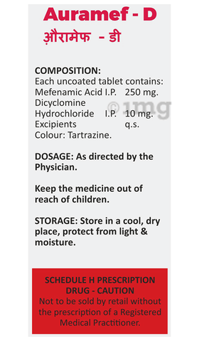Auramef-D Tablet image