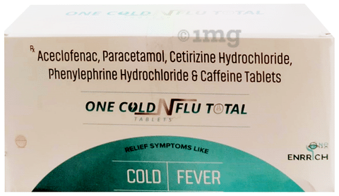 One Cold N Flu Total Tablet