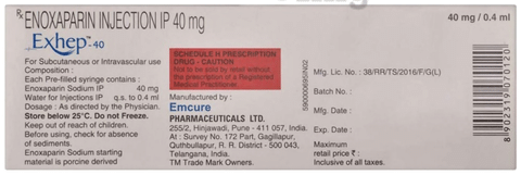 Exhep 40 Injection