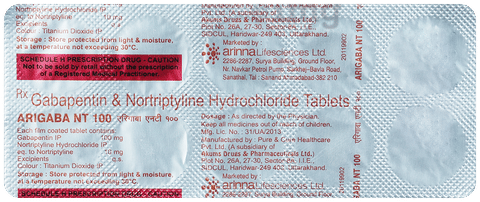 Arigaba NT 100 Tablet