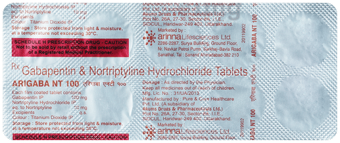 Arigaba NT 100 Tablet image