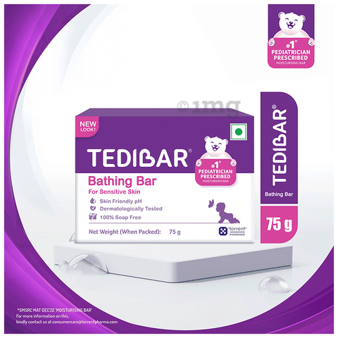 Tedibar Baby Bathing Bar for Sensitive Skin Soap Free Buy
