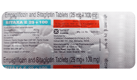 Sitaxa E 25+100 Tablet image Sitaxa E 25+100 Tablet image