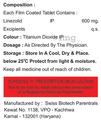 Linzoforce 600 Tablet image