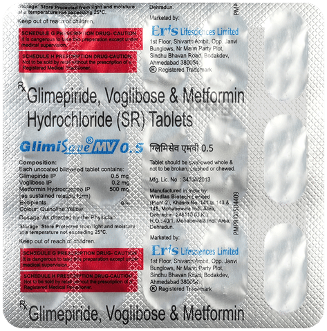 Glimisave MV 0.5 Tablet SR image