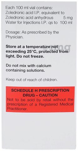Zolephos 5mg/100ml Infusion image