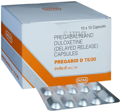 Pregabid D 75/20 Capsule DR image
