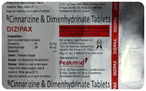 Dizipax Tablet