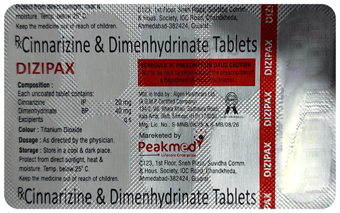 Dizipax Tablet image