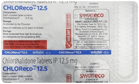 CHLOReco 12.5 Tablet image CHLOReco 12.5 Tablet image