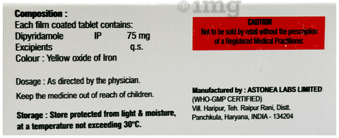 Antiplad 75 Tablet image Antiplad 75 Tablet image