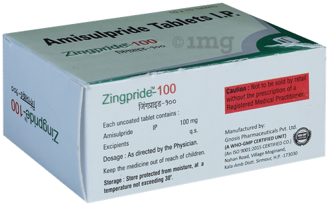 Zingpride 100mg Tablet image