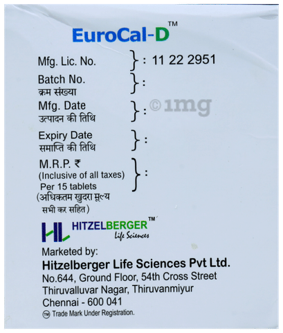 Eurocal-D Tablet image