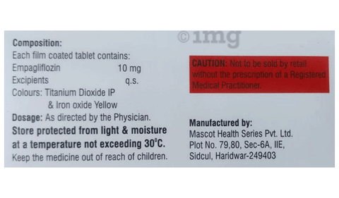 Jardix 10 Tablet image