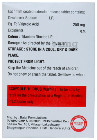 Divalros ER 250 Tablet image