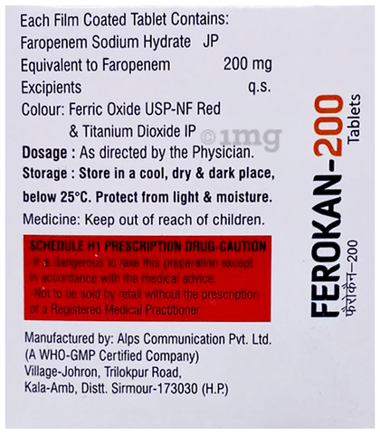Ferokan 200 Tablet image