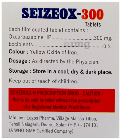 Seizeox 300 Tablet image