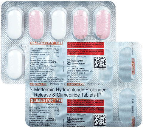 Glimestar-M 3 Tablet PR image Glimestar-M 3 Tablet PR image