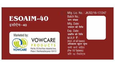 Esoaim 40 Tablet image