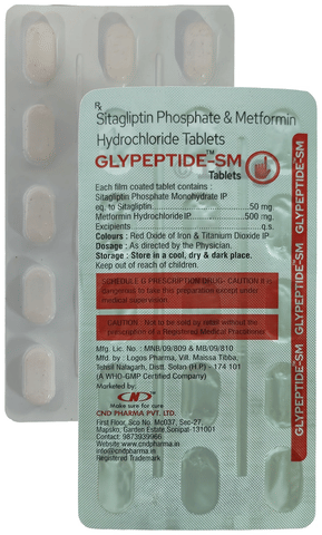 Glypeptide-SM Tablet image Glypeptide-SM Tablet image