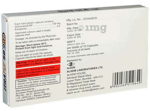 Itratuf SB 130mg Capsule image