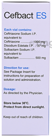Cefbact ES Injection