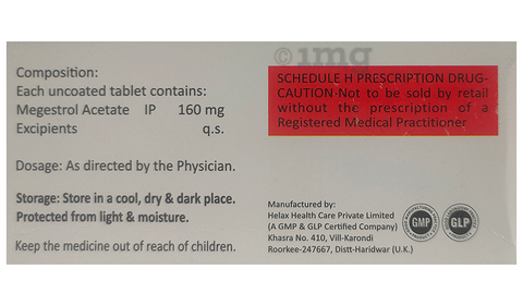 Megesym 160 Tablet image